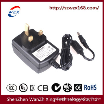 24W Power Adapter UK Standard Tripod Square Copper Plug